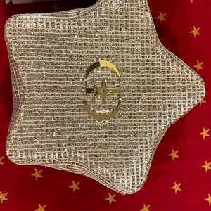 Dior Gold Star-Shaped Cosmetic Case